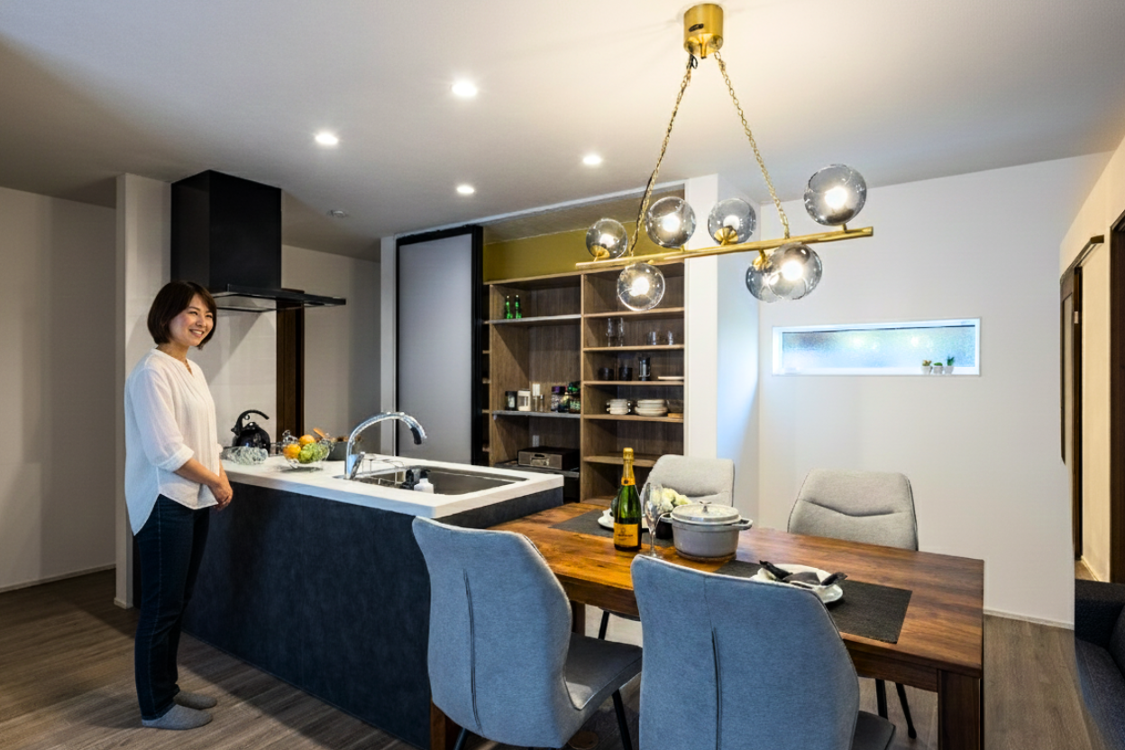 三重県で開催する自然素材の注文住宅の完成見学会 内観写真