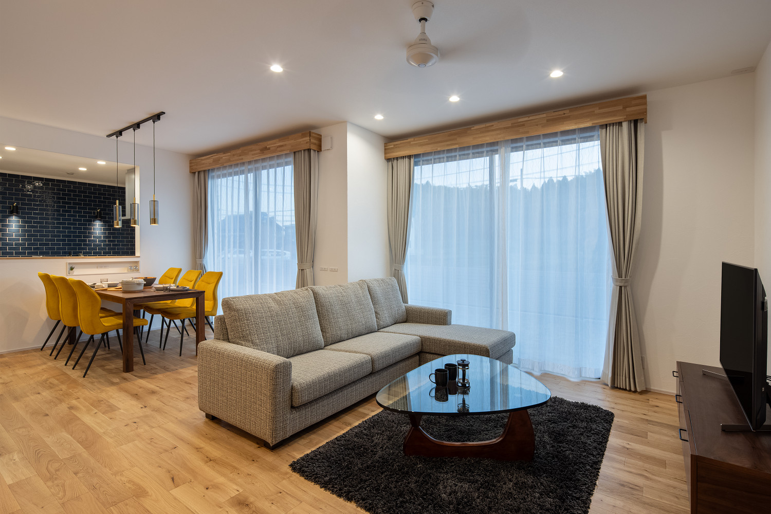 リビング施工事例